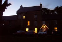 Hetton Hall at night