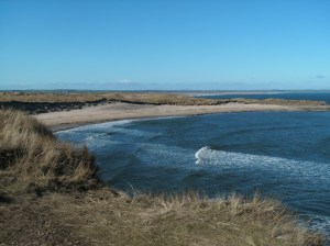 Holy Island north shore